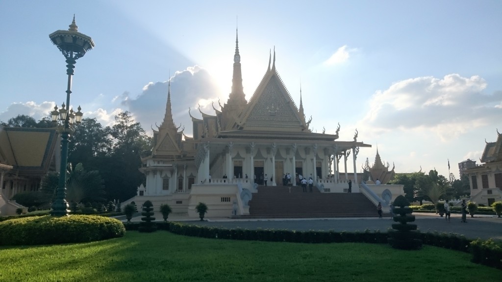 Cambodja's Royal Palace.